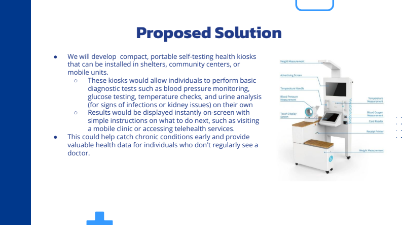 Self-Testing Health Stations image