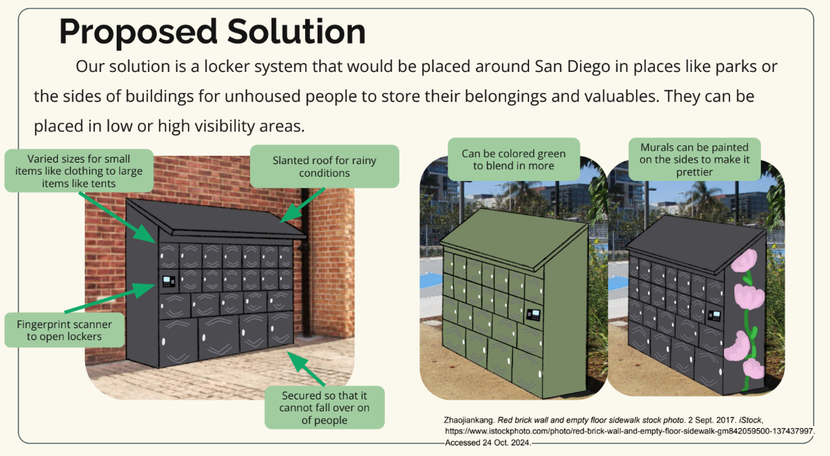 Personal Lockers for the Unhoused image